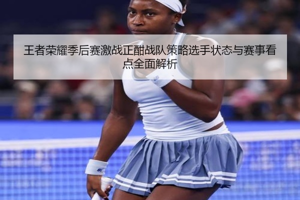 王者荣耀季后赛激战正酣战队策略选手状态与赛事看点全面解析