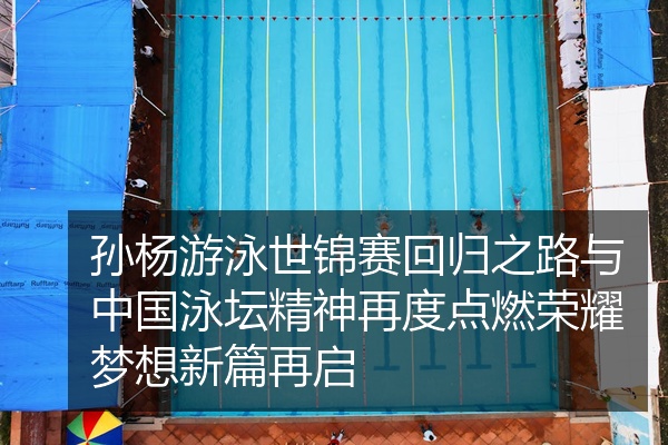 孙杨游泳世锦赛回归之路与中国泳坛精神再度点燃荣耀梦想新篇再启